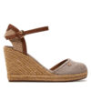 Еспадрили Wrangler Brava Women Wedge 20241056 Сив цвят на ниска цена
