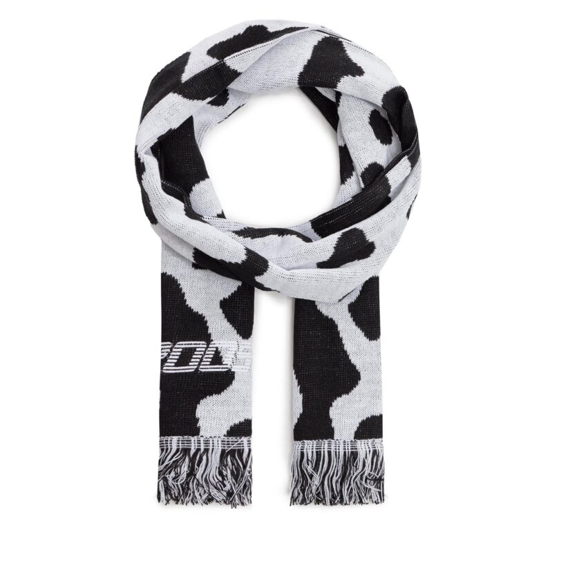 Зимен шал 2005 Cowhide Scarf Бял цвят на ниска цена