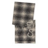 Зимен шал Calvin Klein Check Scarf K50K510989 Черен цвят на ниска цена