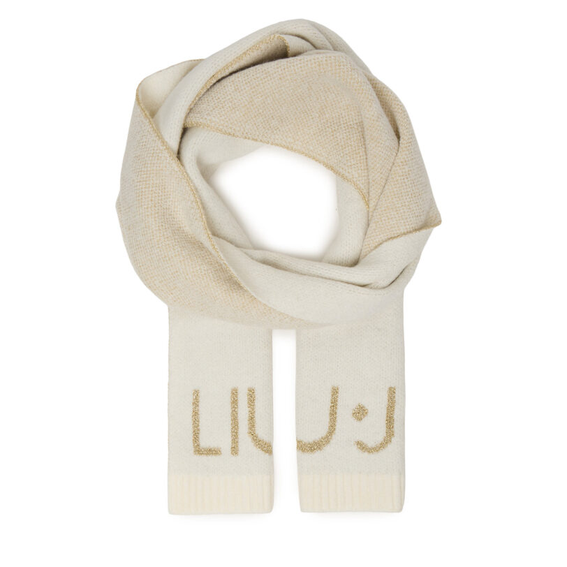 Зимен шал Liu Jo 2F5019 M0300 Екрю цвят на ниска цена