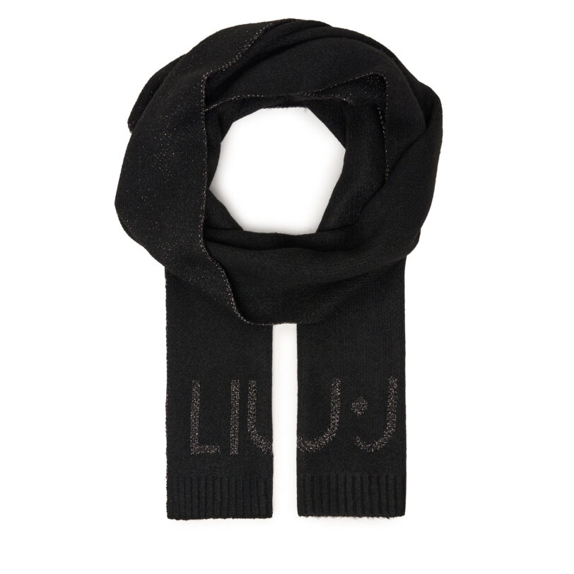 Зимен шал Liu Jo 2F5019 M0300 Черен цвят на ниска цена