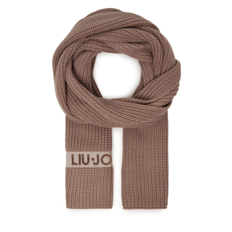 Зимен шал Liu Jo 2F5056 M0300 Кафяв цвят на ниска цена
