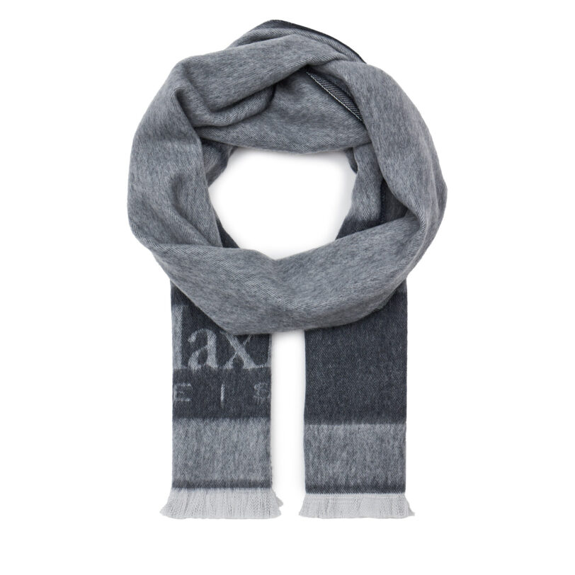Зимен шал Max Mara Leisure Colibri 2426546028 Сив цвят на ниска цена