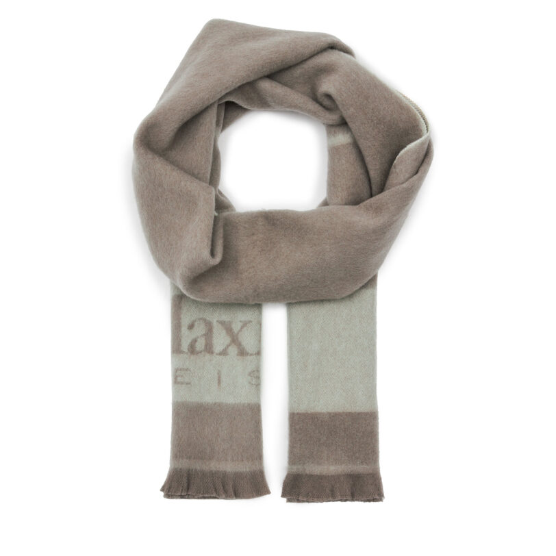 Зимен шал Max Mara Leisure Colibri 2426546028 Сив цвят на ниска цена