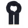 Зимен шал Tommy Hilfiger Block Flag Scarf AM0AM12061 Тъмносин цвят на ниска цена