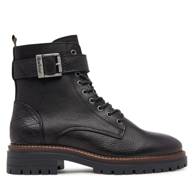 Зимни обувки Barbour Heidi LFO0637BK51 Черен цвят на ниска цена