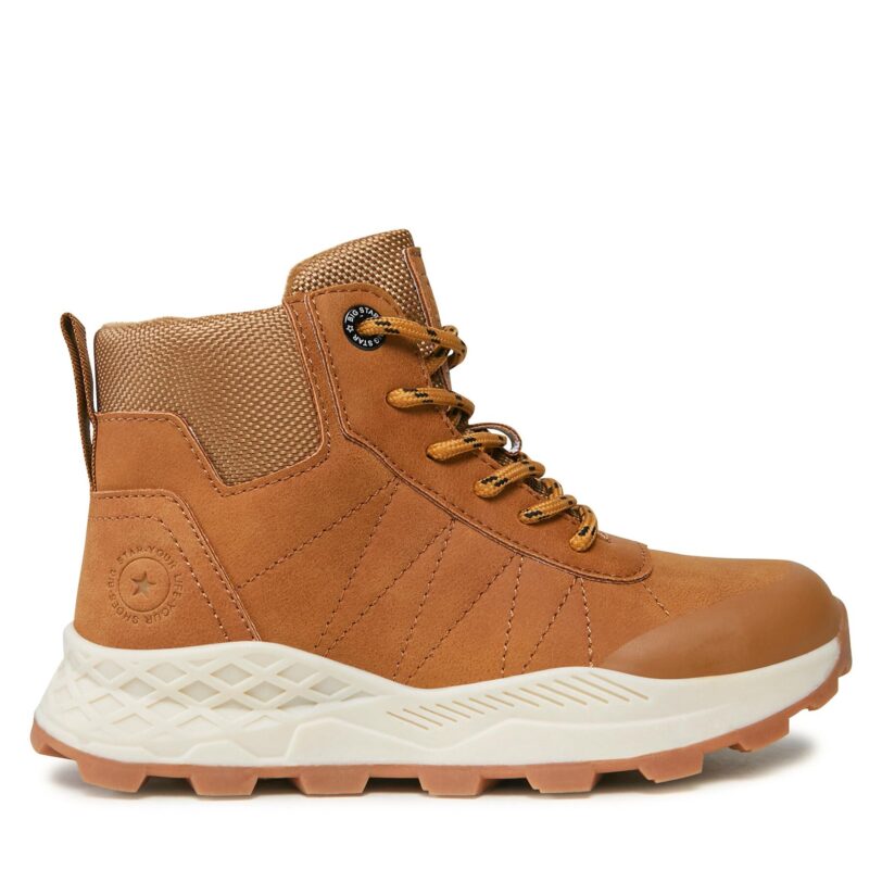 Зимни обувки Big Star Shoes MM374202 Кафяв цвят на ниска цена
