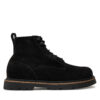 Зимни обувки Birkenstock Highwood Lace Mid M Leve 1028911 Черен цвят на ниска цена