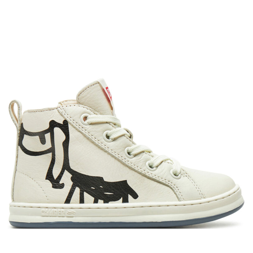 Зимни обувки Camper Tws Kids K900261-009 S Екрю цвят на ниска цена