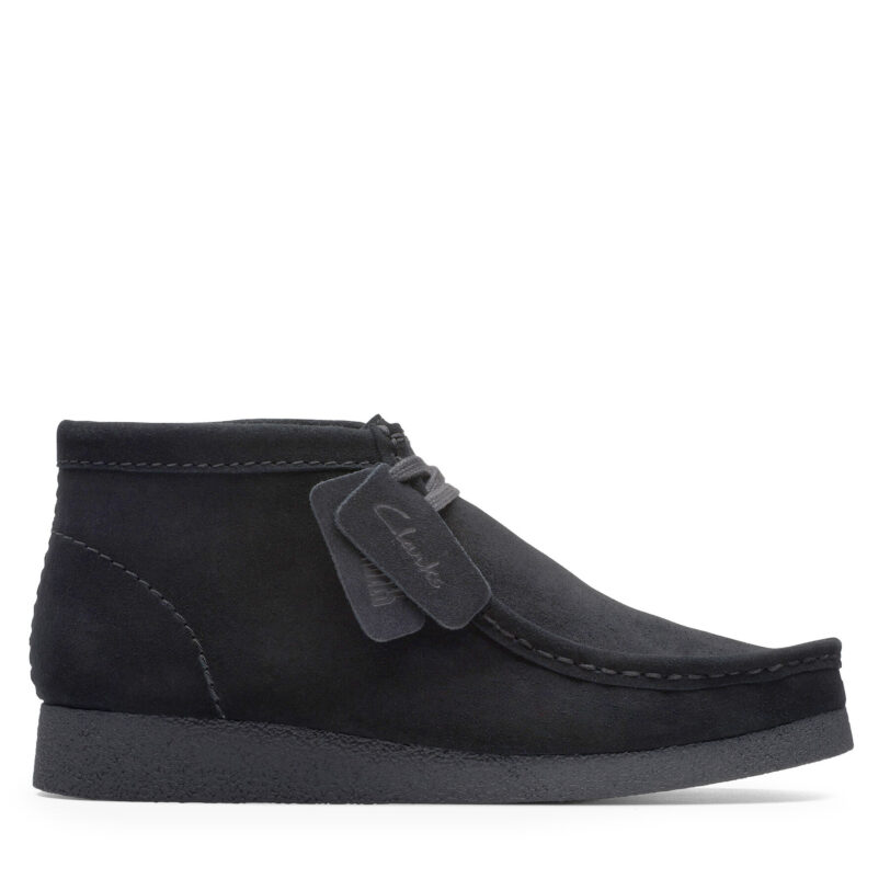Зимни обувки Clarks Wallabee Evo Bt 26172823 Черен цвят на ниска цена