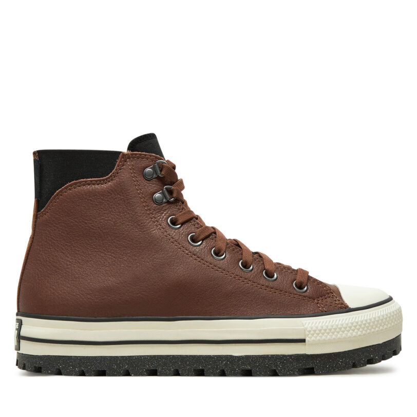 Зимни обувки Converse Chuck Taylor All Star City Trek Waterproof A08559C Кафяв цвят на ниска цена