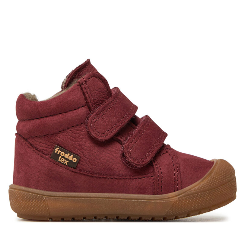 Зимни обувки Froddo Olie Wool Tex G2110138-8 M Червен цвят на ниска цена