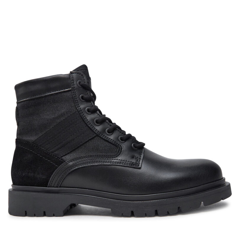 Зимни обувки G-Star Raw Tyler Boot Mid M D25777 Черен цвят на ниска цена