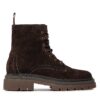 Зимни обувки Gant Ramzee Mid Lace 27683423 Кафяв цвят на ниска цена