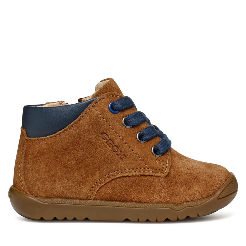 Зимни обувки Geox B Macchia Boy B464NA 022BC C6000 Кафяв цвят на ниска цена