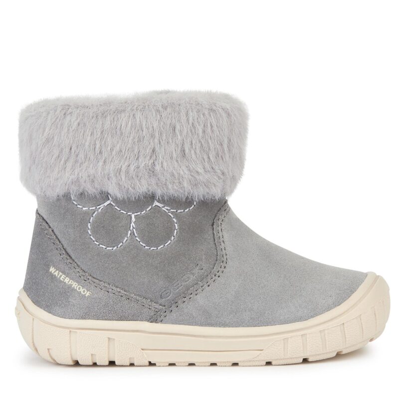 Зимни обувки Geox B Omar Girl Wpf B262LA 00022 C1006 S Сив цвят на ниска цена