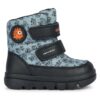 Зимни обувки Geox B Willaboom Boy B Ab B365BF 0MNBC CF32T M Зелен цвят на ниска цена