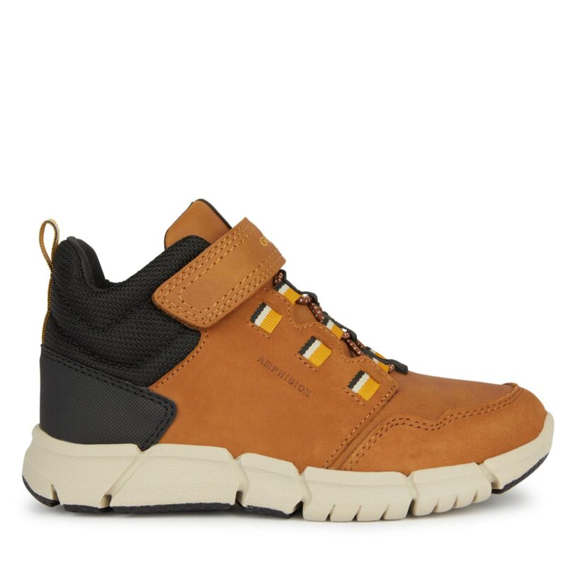 Зимни обувки Geox J Flexyper Boy B Abx J949XA 032FU C6F2G S Кафяв цвят на ниска цена