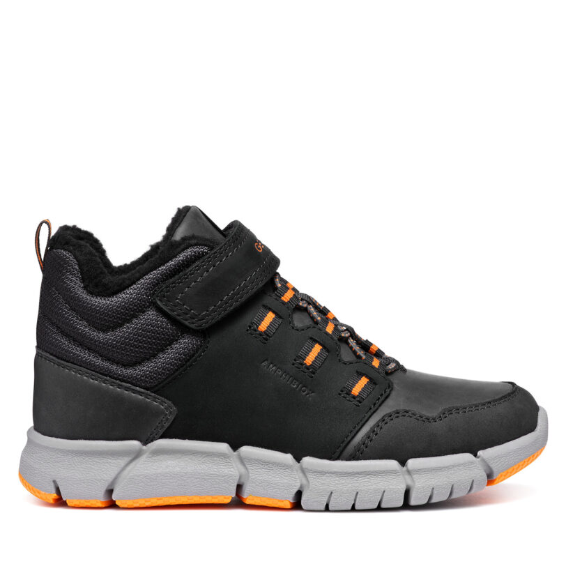 Зимни обувки Geox J Flexyper Boy B Abx J949XA 032ME C4429 S Черен цвят на ниска цена