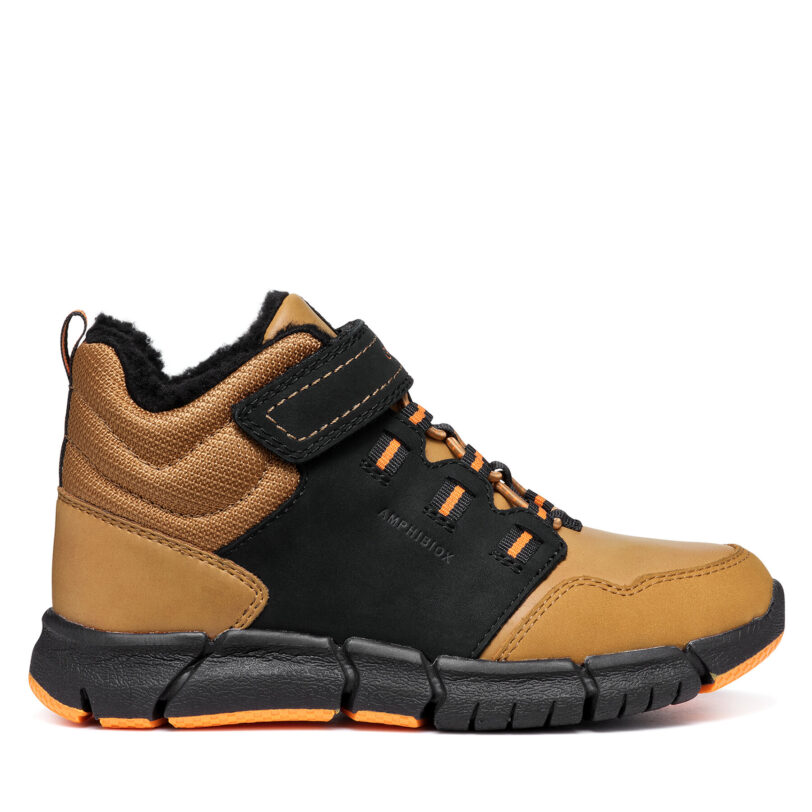 Зимни обувки Geox J Flexyper Boy B Abx J949XA 032ME C9241 M Черен цвят на ниска цена