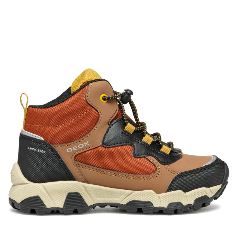 Зимни обувки Geox J Magnetar Boy B Abx J463ZC 050FU C0275 S Кафяв цвят на ниска цена