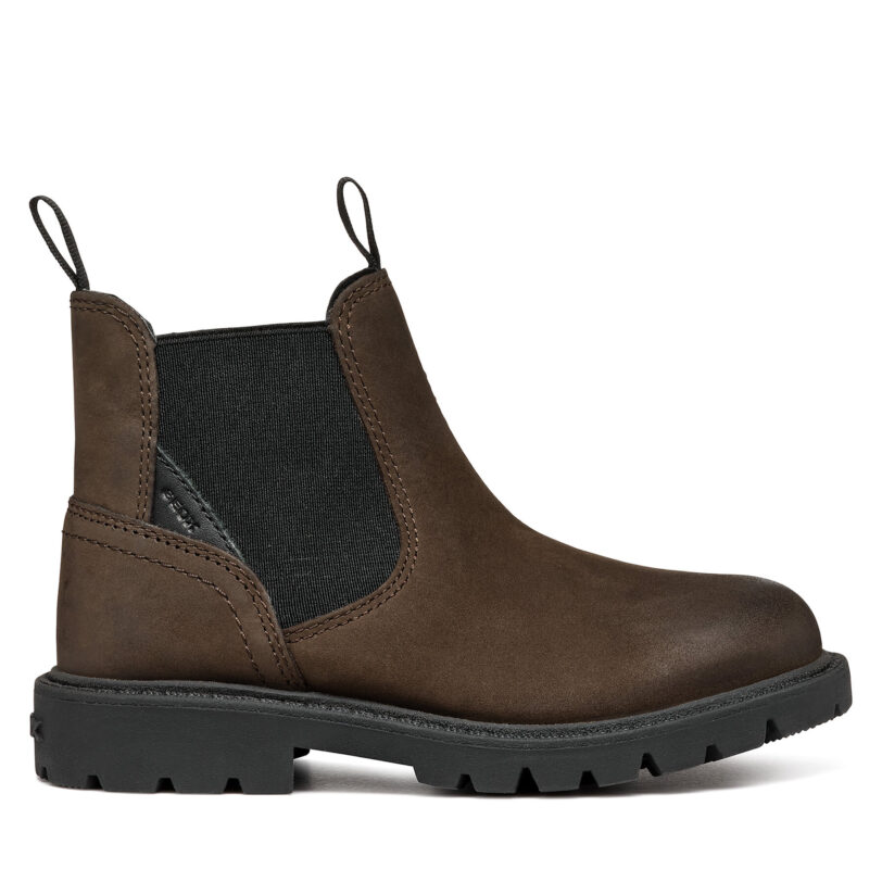 Зимни обувки Geox J Shaylax Boy J16FAA 00045 C0582 D Кафяв цвят на ниска цена