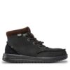 Зимни обувки Hey Dude Bradley Boot Leather 40189-001 Черен цвят на ниска цена