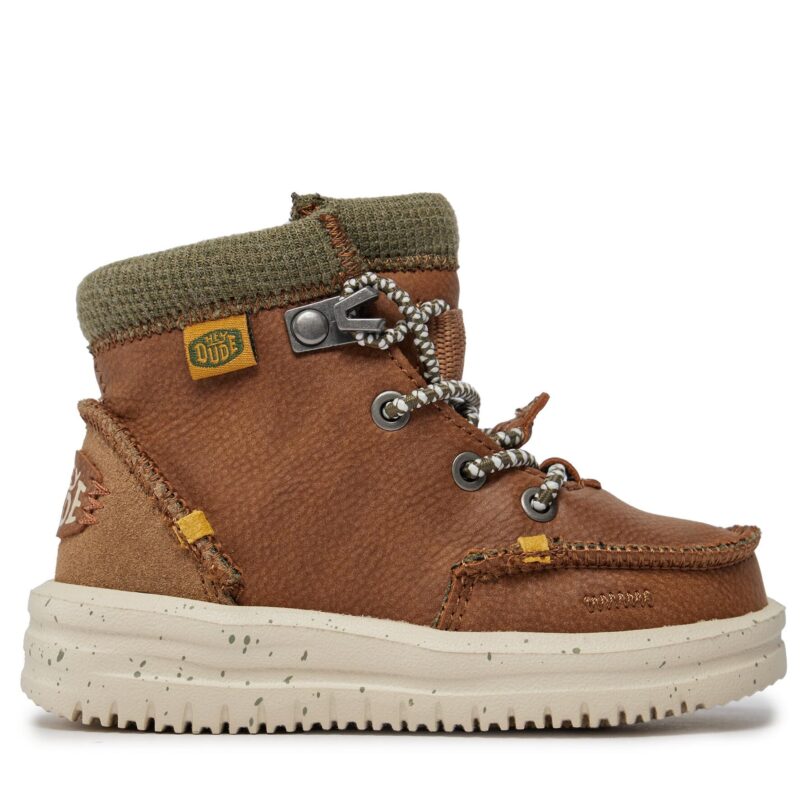 Зимни обувки Hey Dude Bradley Boot Youth 40417-267 Кафяв цвят на ниска цена