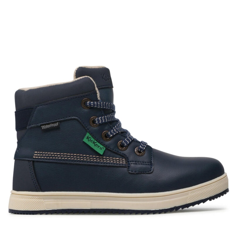Зимни обувки Kickers Yepo Wpf 736801-30 S Тъмносин цвят на ниска цена
