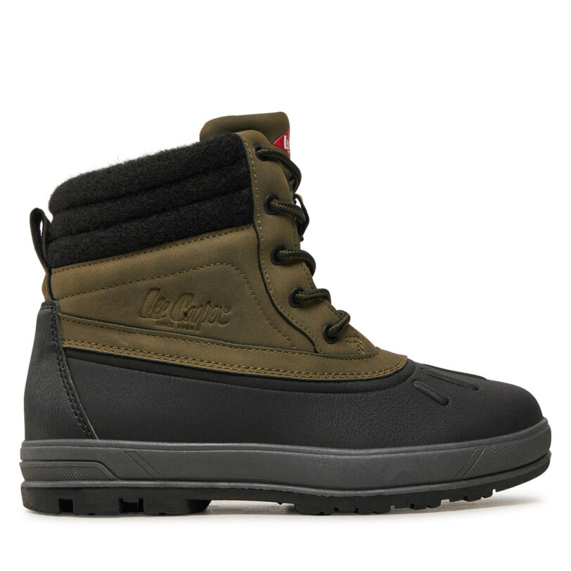 Зимни обувки Lee Cooper LCJ-24-01-2967L Каки цвят на ниска цена