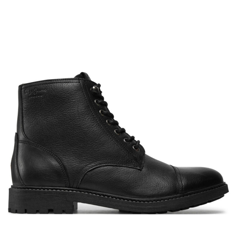 Зимни обувки Pepe Jeans Free Land PMS50245 Черен цвят на ниска цена
