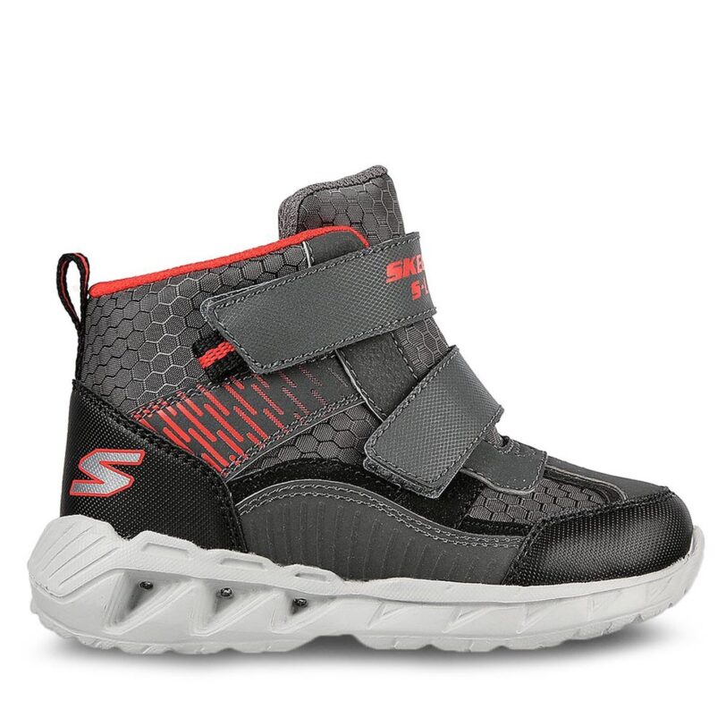 Зимни обувки Skechers Magna-Lights Frosty Fun 401504N/CCBK Сив цвят на ниска цена