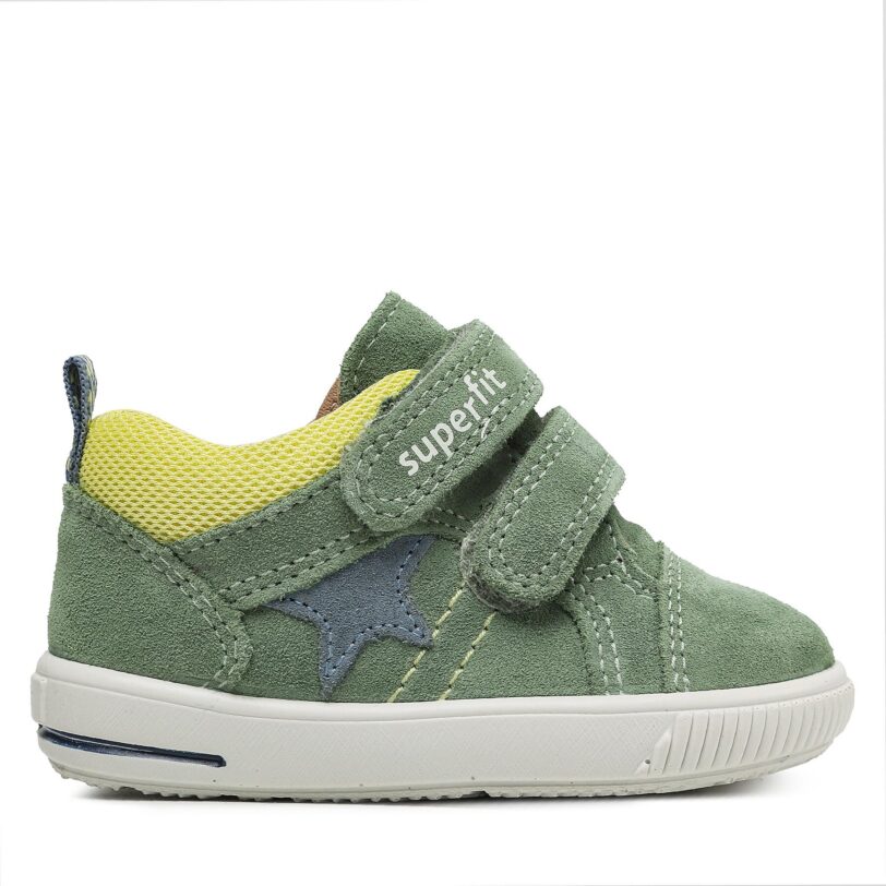 Зимни обувки Superfit 1-000352-7510 Зелен цвят на ниска цена