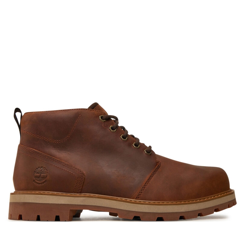 Зимни обувки Timberland BRITTON ROAD MID CHUKKA WP TB0A69TWEM61 Кафяв цвят на ниска цена
