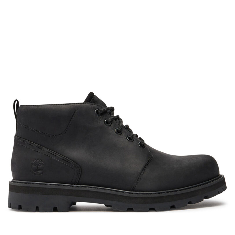 Зимни обувки Timberland Britton Road Mid Chukka Wp TB0A69TWW021 Черен цвят на ниска цена