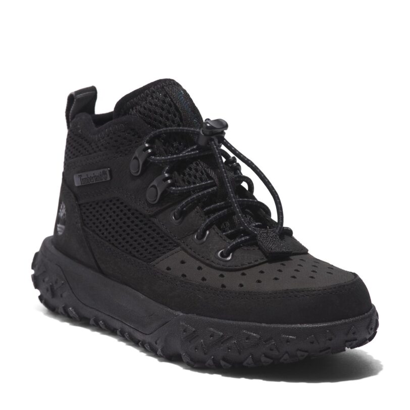 Зимни обувки Timberland Gs Motion 6 Lthr Super Ox TB0A64DR0151 Черен цвят на ниска цена