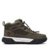 Зимни обувки Timberland Gs Motion 6 Lthr Super Ox TB0A67AVA581 Зелен цвят на ниска цена