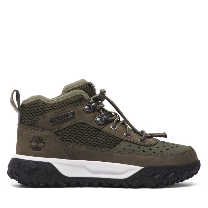 Зимни обувки Timberland Gs Motion 6 Lthr Super Ox TB0A67AVA581 Зелен цвят на ниска цена