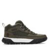 Зимни обувки Timberland Gs Motion 6 Lthr Super Ox TB0A67RMA581 Зелен цвят на ниска цена