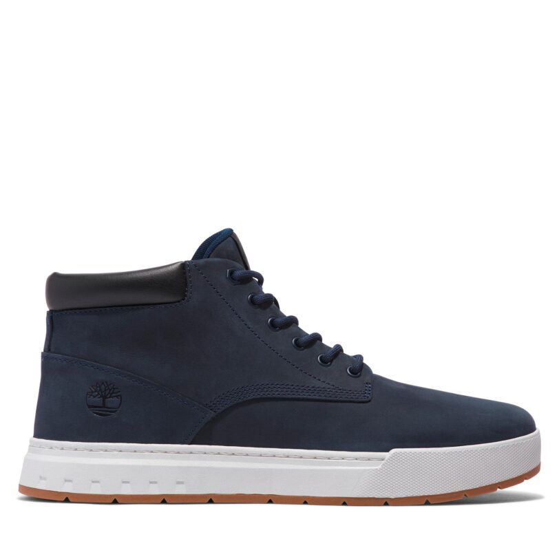 Зимни обувки Timberland Maple Grove Lthr Chk TB0A28940191 Тъмносин цвят на ниска цена