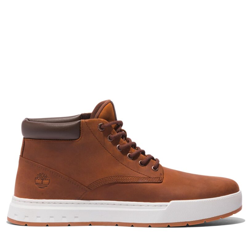 Зимни обувки Timberland Maple Grove Lthr Chk TB0A297Q3581 Кафяв цвят на ниска цена