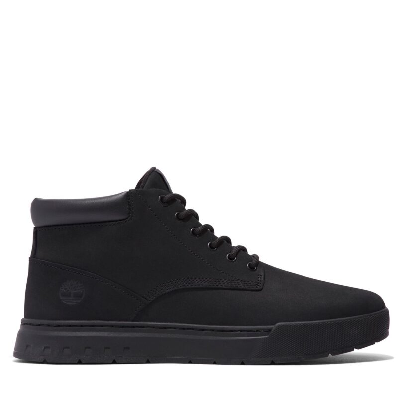 Зимни обувки Timberland Maple Grove Lthr Chk TB0A658N0011 Черен цвят на ниска цена