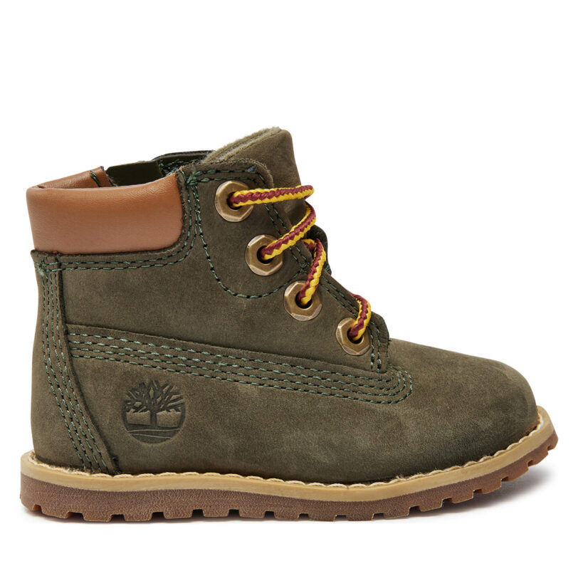 Зимни обувки Timberland Pkey Pine 6In Boot TB1A1VOSA581 Зелен цвят на ниска цена