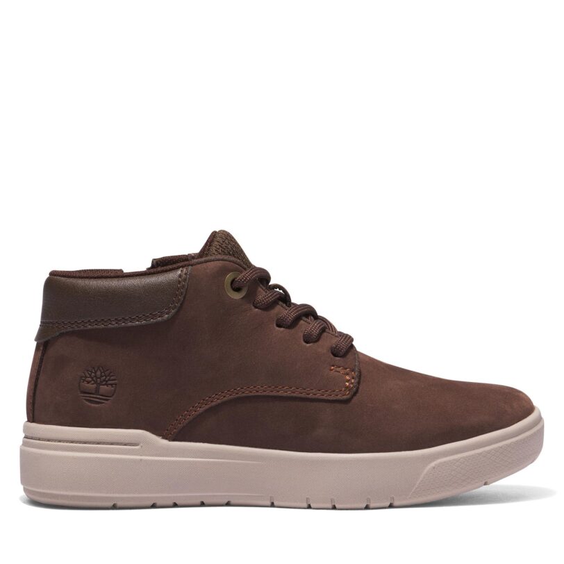 Зимни обувки Timberland Seneca Bay Leather Chukka TB0A2MV29311 Кафяв цвят на ниска цена