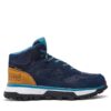 Зимни обувки Timberland Trail Trekker Mid Gtx GORE-TEX TB0A67H40191 Тъмносин цвят на ниска цена