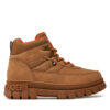 Зимни обувки Tommy Hilfiger Lace-Up Bootie T3X5-33707-1492 S Кафяв цвят на ниска цена