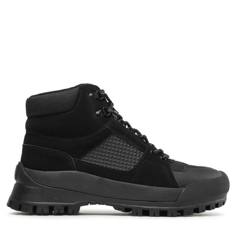 Зимни обувки Tommy Jeans Tjm Urbans Boot Mid EM0EM01339 Черен цвят на ниска цена