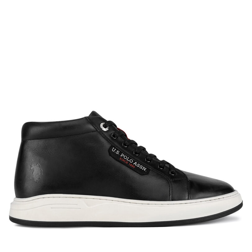 Зимни обувки U.S. Polo Assn. BASKET001M/DL1 Черен цвят на ниска цена