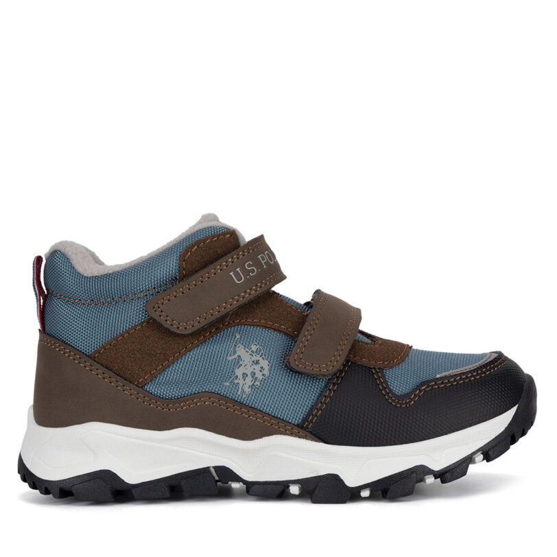 Зимни обувки U.S. Polo Assn. DANIEL001K/DTY1 Кафяв цвят на ниска цена