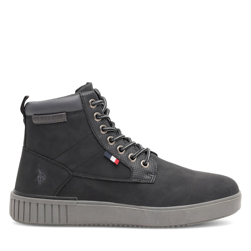 Зимни обувки U.S. Polo Assn. HOOVER001M/CUY1 Черен цвят на ниска цена